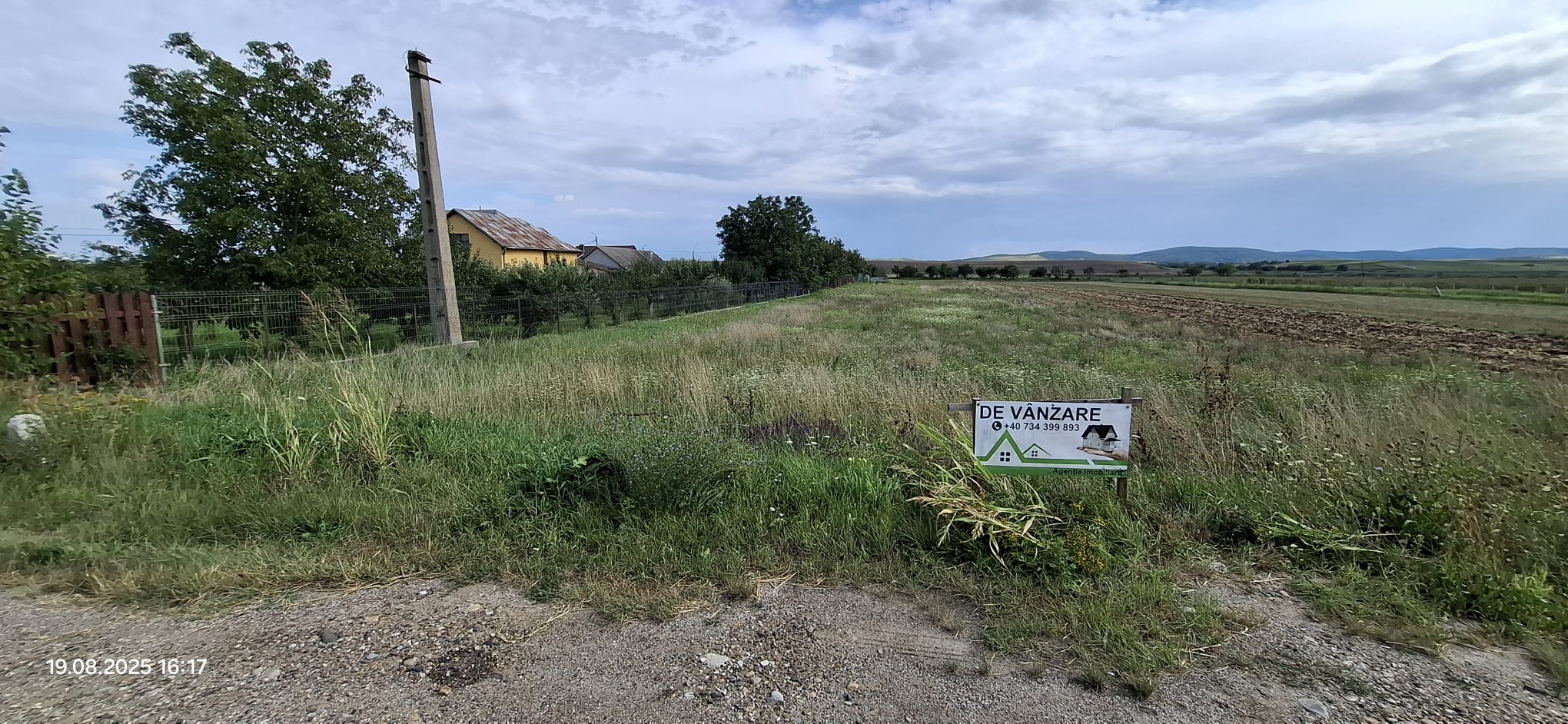 You are currently viewing teren de vanzare in cornesti la strada principala